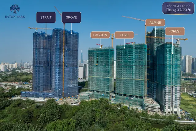 Công trường tháng 3/2026